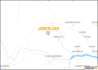 map of José Alves