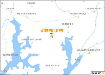 map of José Alves