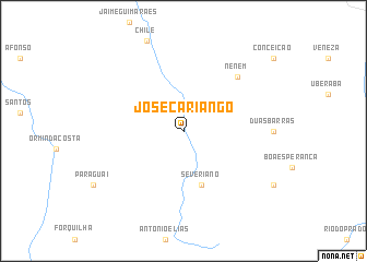 map of José Cariango