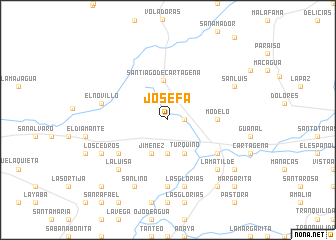 map of Josefa