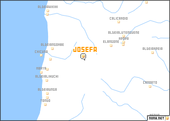 map of Josefa