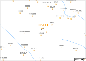 map of Josefe