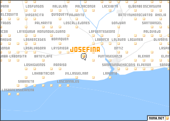 map of Josefina