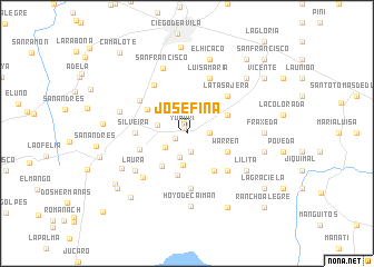 map of Josefina