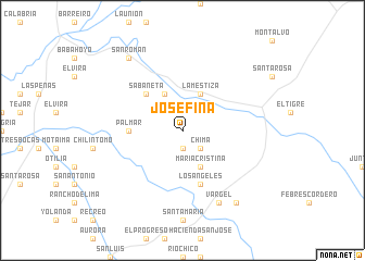 map of Josefina