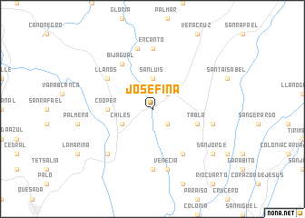 map of Josefina