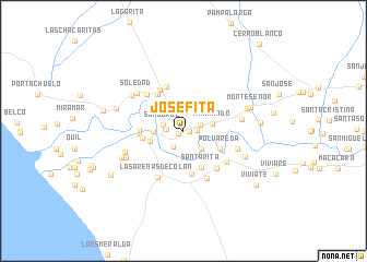 map of Josefita