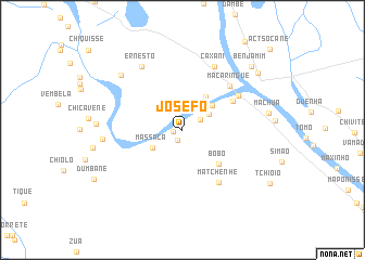 map of Josefo