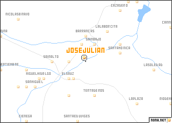 map of José Julián