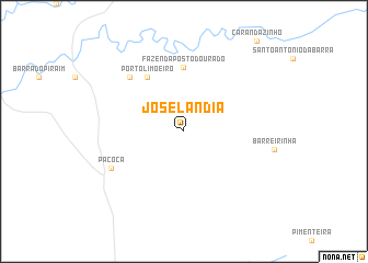 map of Joselândia