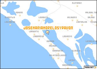 map of José María Morelos Y Pavón