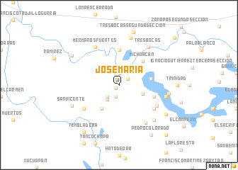 map of José María