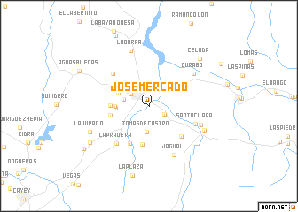 map of Jose Mercado