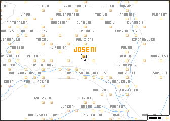 map of Joseni