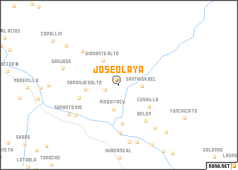 map of José Olaya
