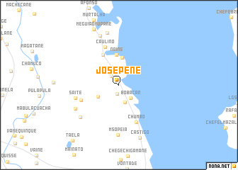 map of José Pene