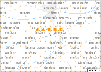 map of Josephenburg