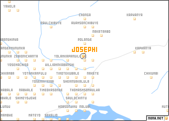map of Josephi