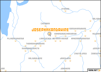 map of Joseph Mkandawire