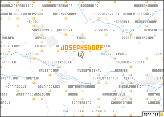 map of Josephsdorf