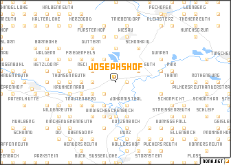 map of Josephshof