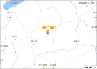 map of Josephs