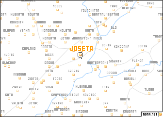map of Joseta