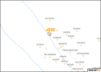 map of José