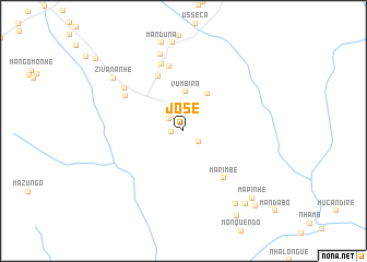 map of José