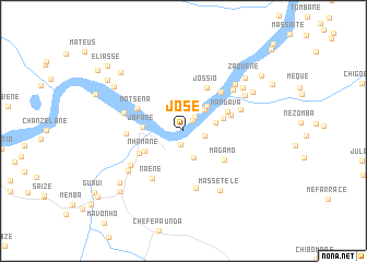 map of José