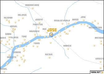 map of José