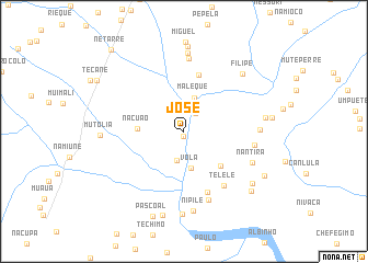 map of José