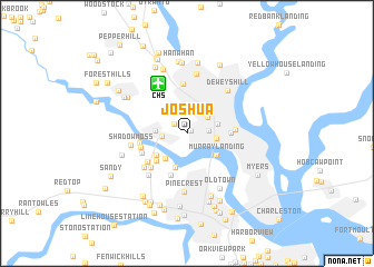 map of Joshua