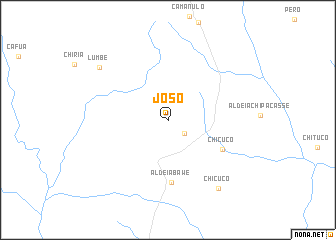 map of Joso