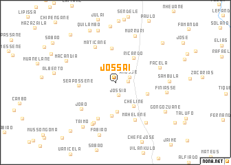 map of Jossai