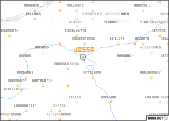 map of Jossa