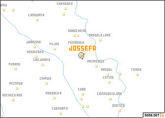 map of Jossefa