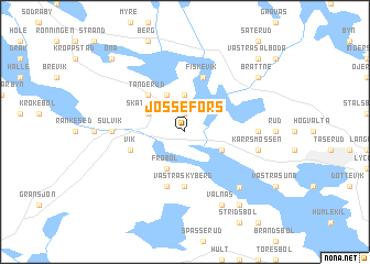 map of Jössefors