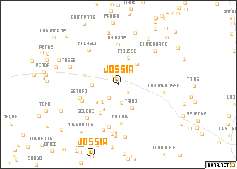 map of Jossia