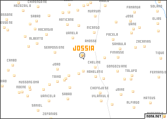 map of Jossia