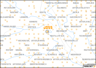 map of Jöss