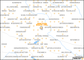 map of Jostal