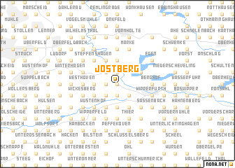 map of Jostberg