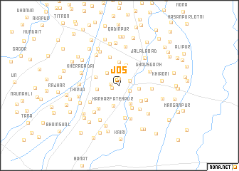 map of Jos