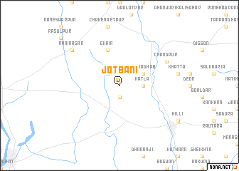 map of Jot Bāni