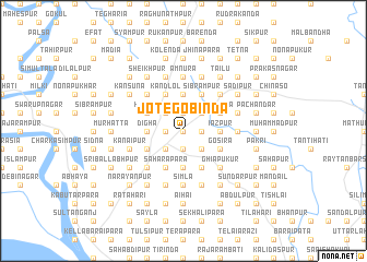 map of Jote Gobinda