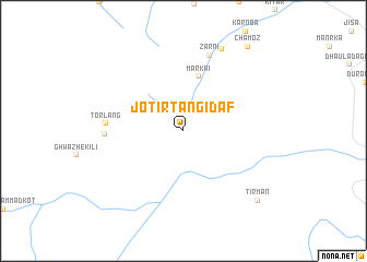 map of Jotir Tangi Dāf