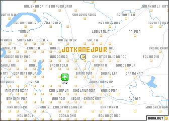 map of Jot Kanejpur