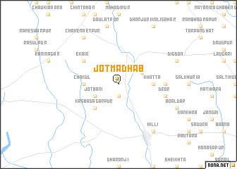 map of Jot Mādhab