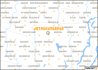 map of Jot Mukundapur